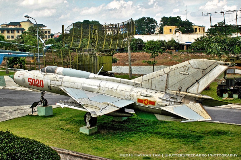 Vietnam trip , Hanoi , Air Force Museum, MiG-21